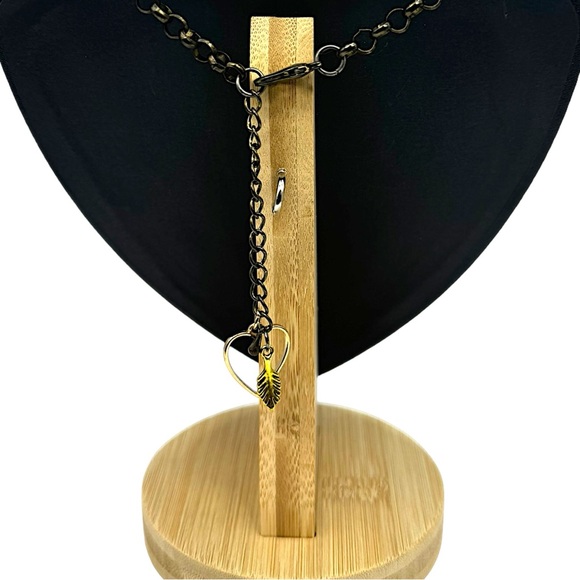 One of a kind Steampunk, Silver, Antique Bronze, Pendant necklace - Picture 11 of 16